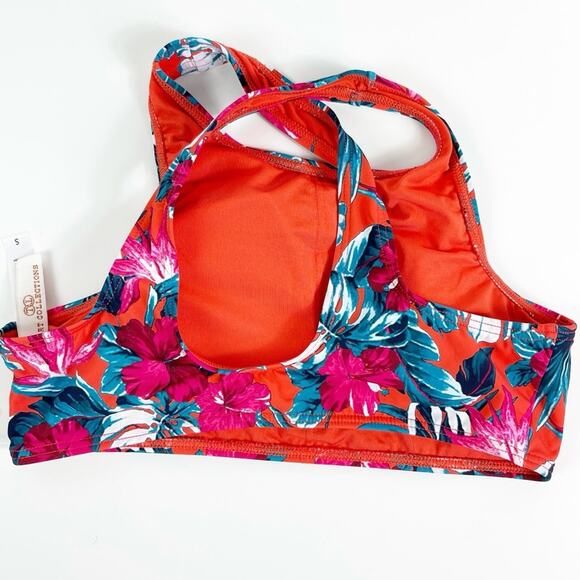 Tart Collection NWT Tropical Swim Top S - Picture 4 of 7